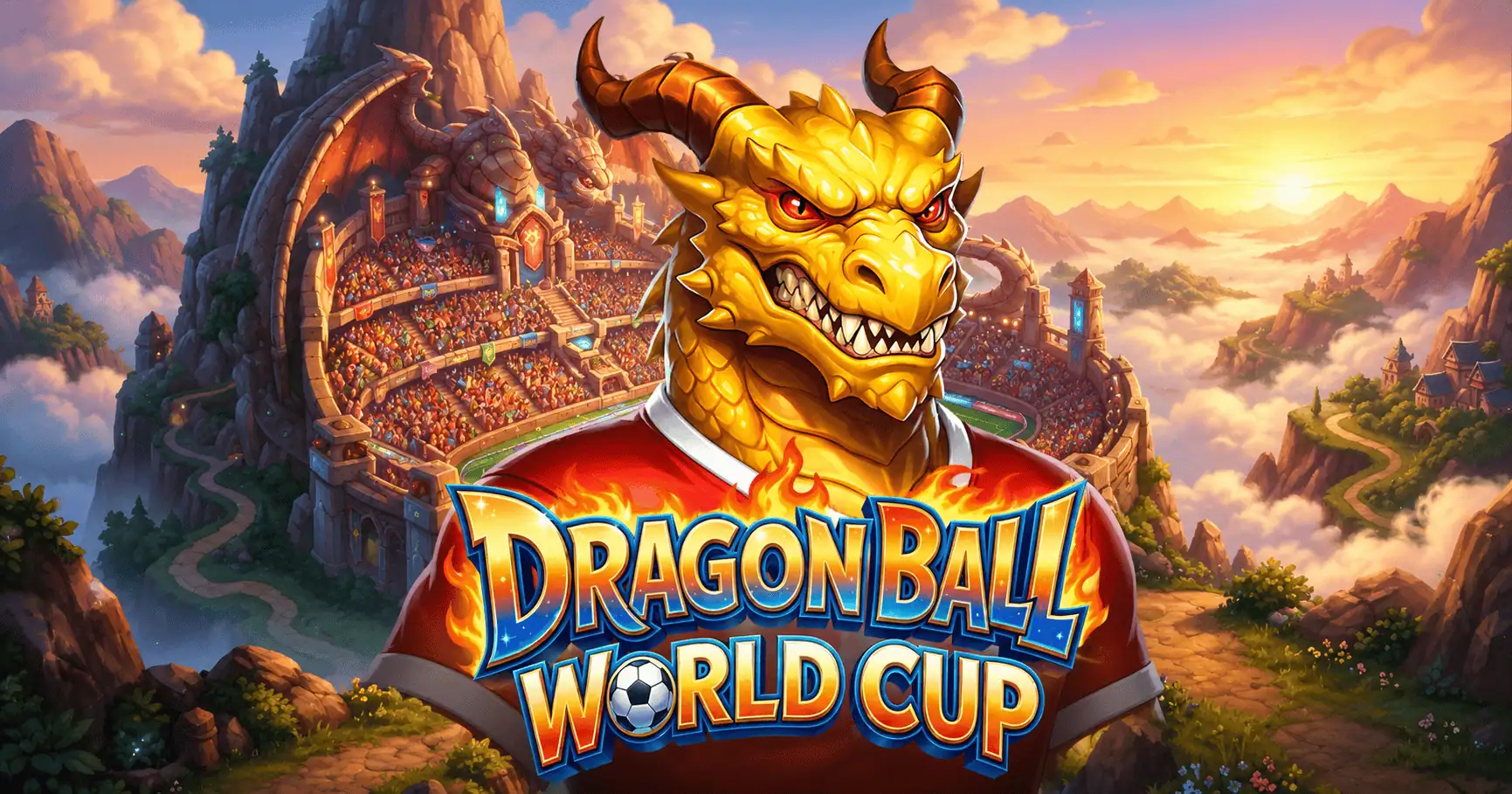 Dragon Ball World Cup Slot by Golos Games Free Play slot cover image
