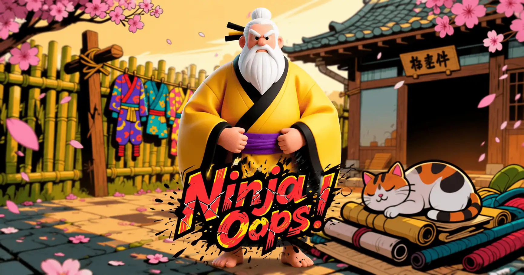 Ninja Oops Slot by Golos Games Free Play slot cover image