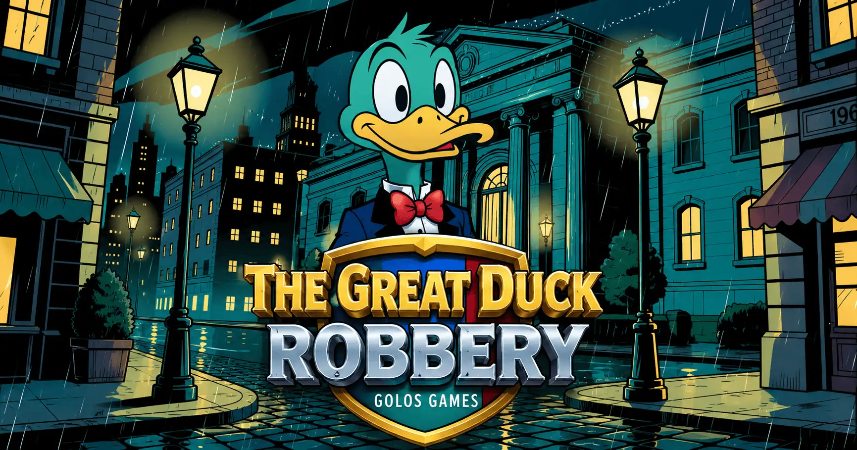 The Great Duck Robbery Slot by Golos Games Demo slot cover image