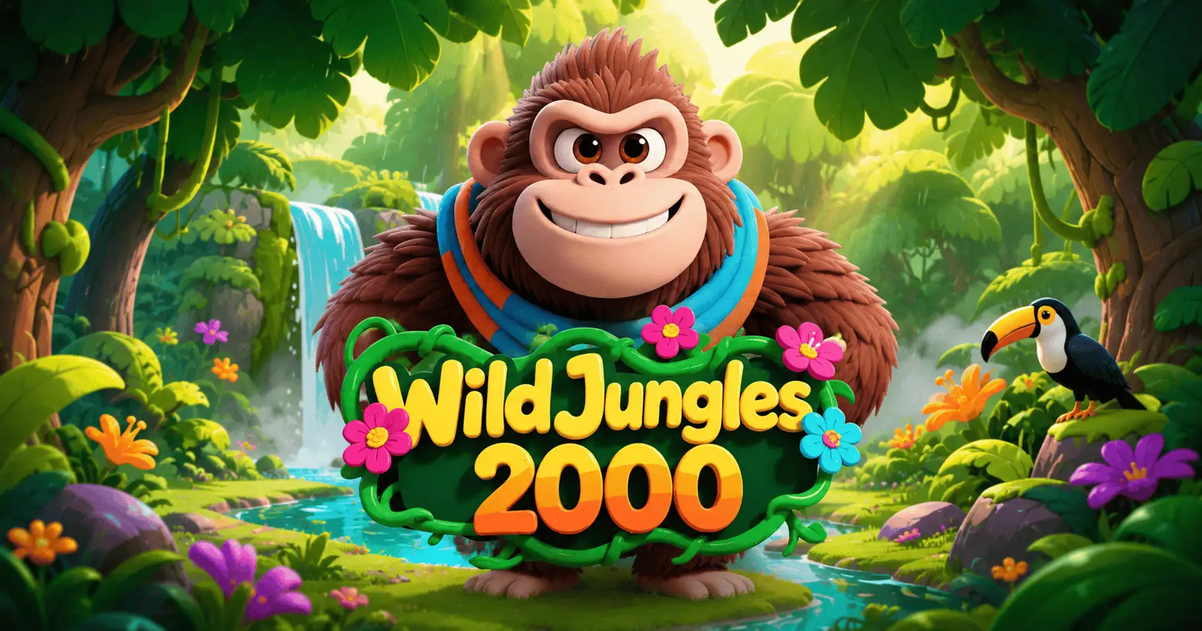 Wild Jungles 2000 Slot by Golos Games Demo slot cover image