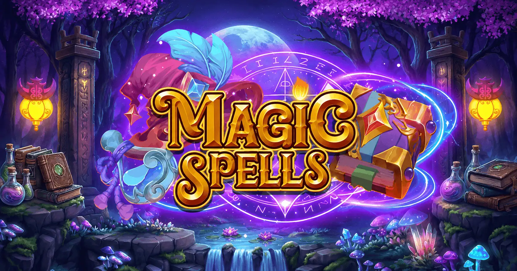 Magic Spells Slot by Incredible Gaming Demo slot cover image