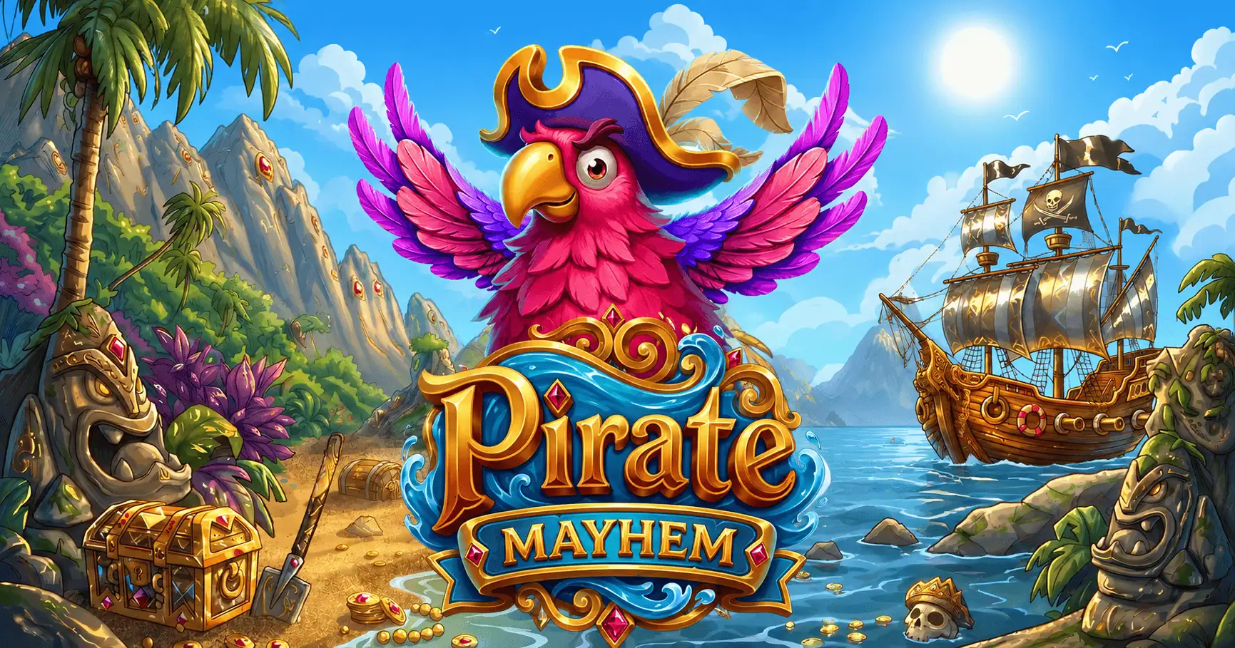 Pirate Mayhem Slot by Incredible Gaming Free Play slot cover image