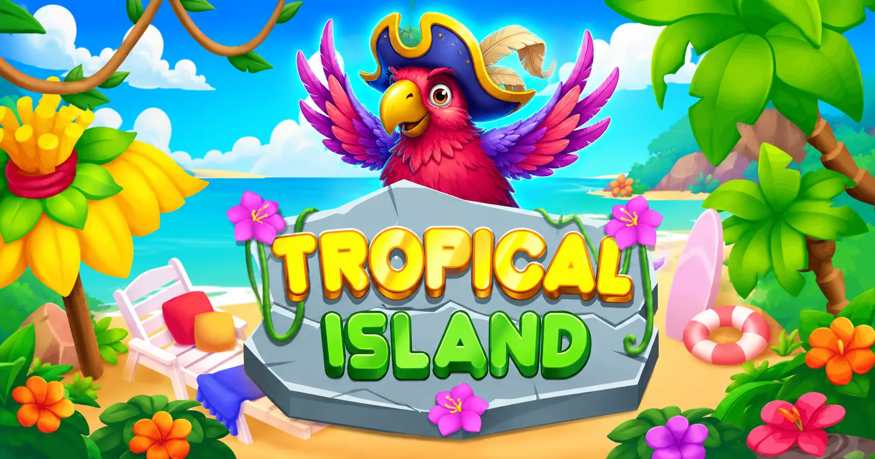 Tropical Island Slot by Incredible Gaming Demo slot cover image