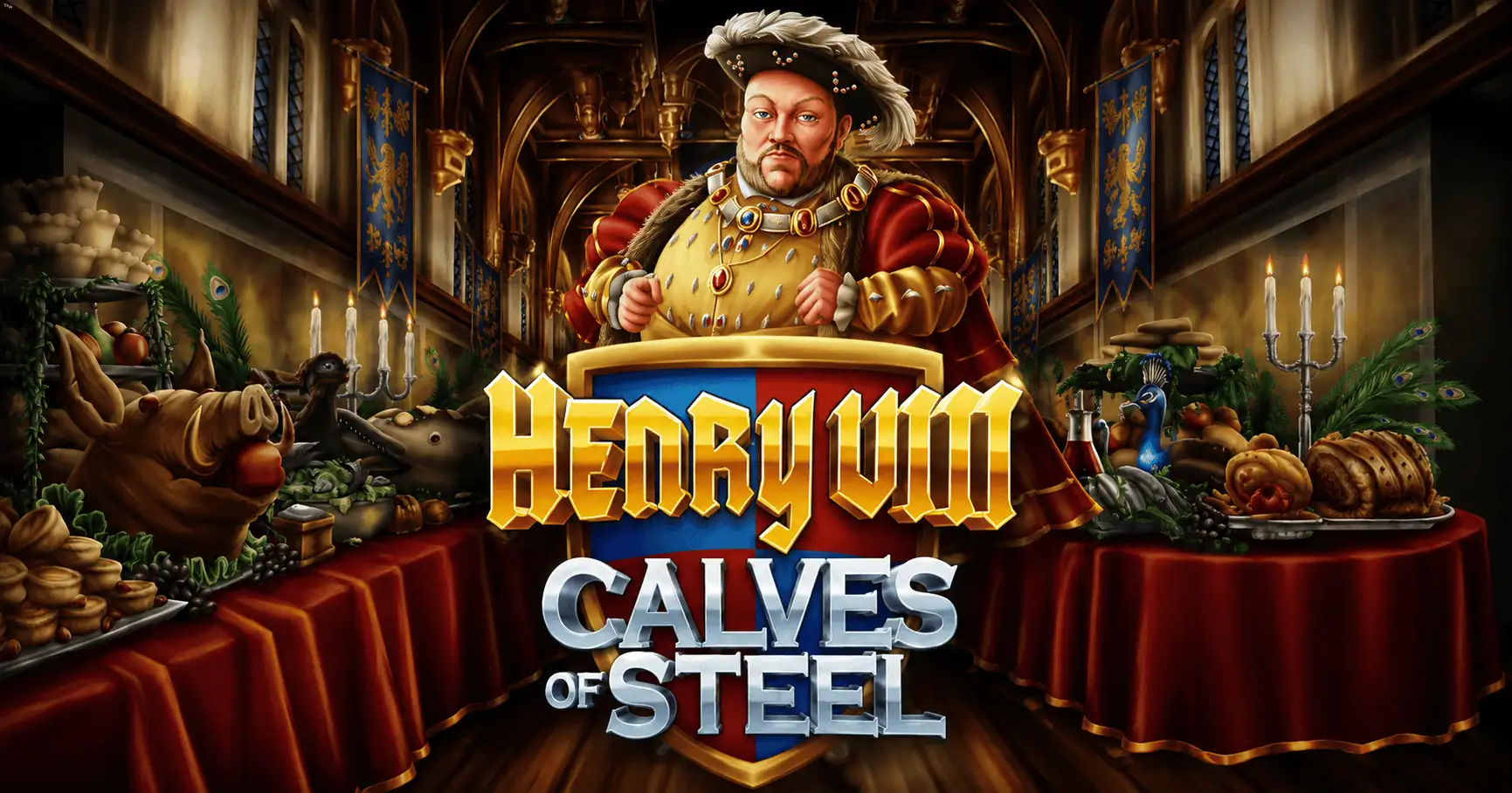 Henry 8th Calves of Steel Slot by Kitsune Studios Demo slot cover image