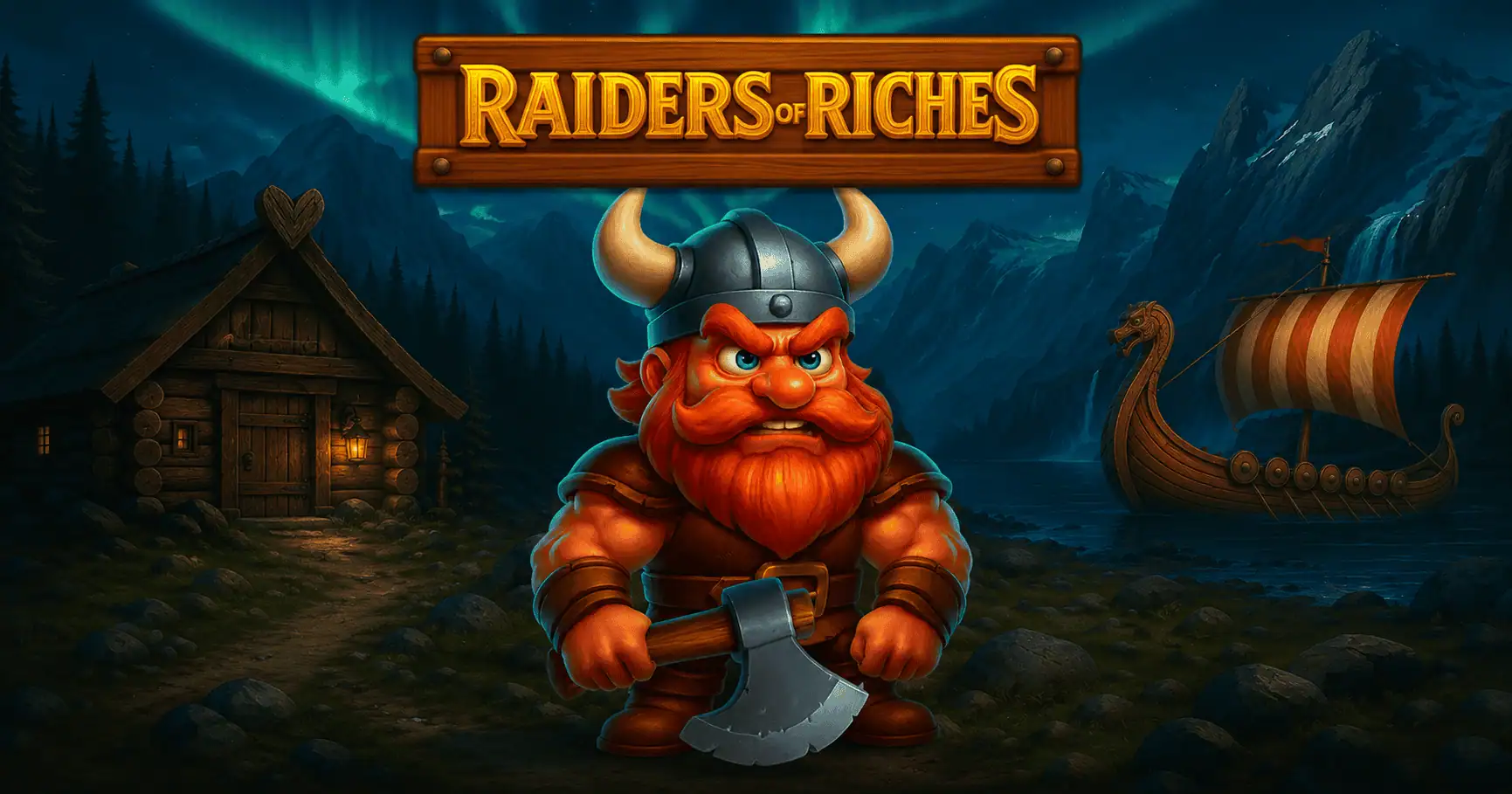 Raiders of Riches Slot by MadLab Gaming Free Play slot cover image