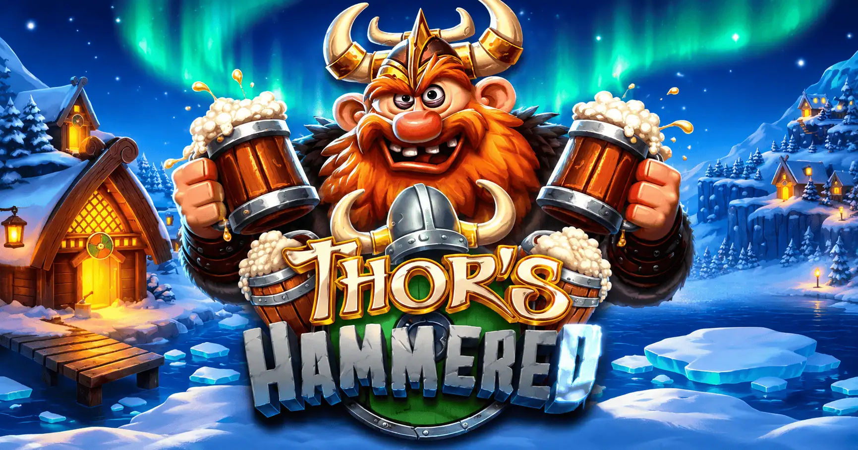 Thors Hammered Slot by Massive Studios Demo slot cover image
