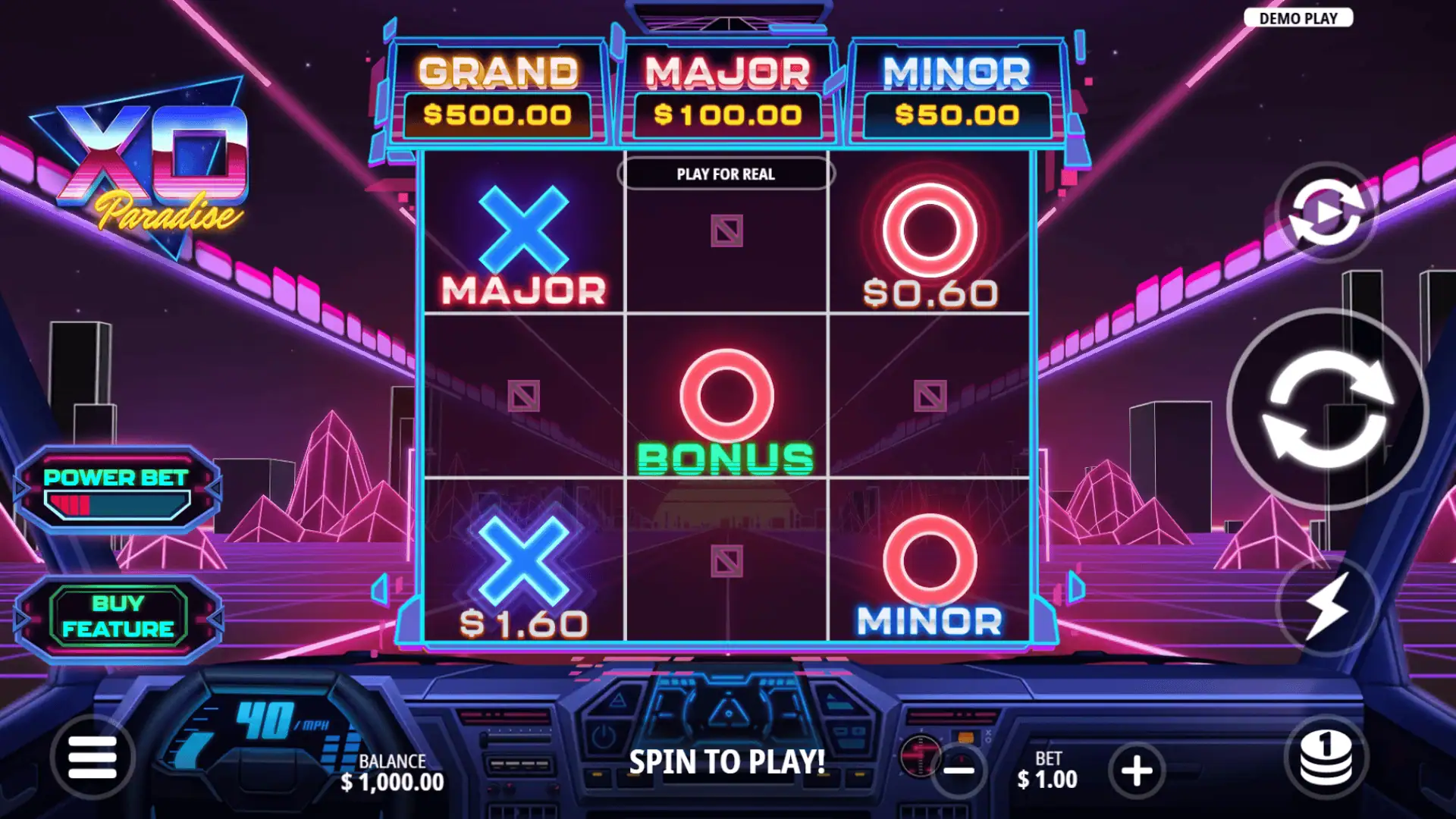 XO Paradise Slot by Playnetic Demo slot cover image