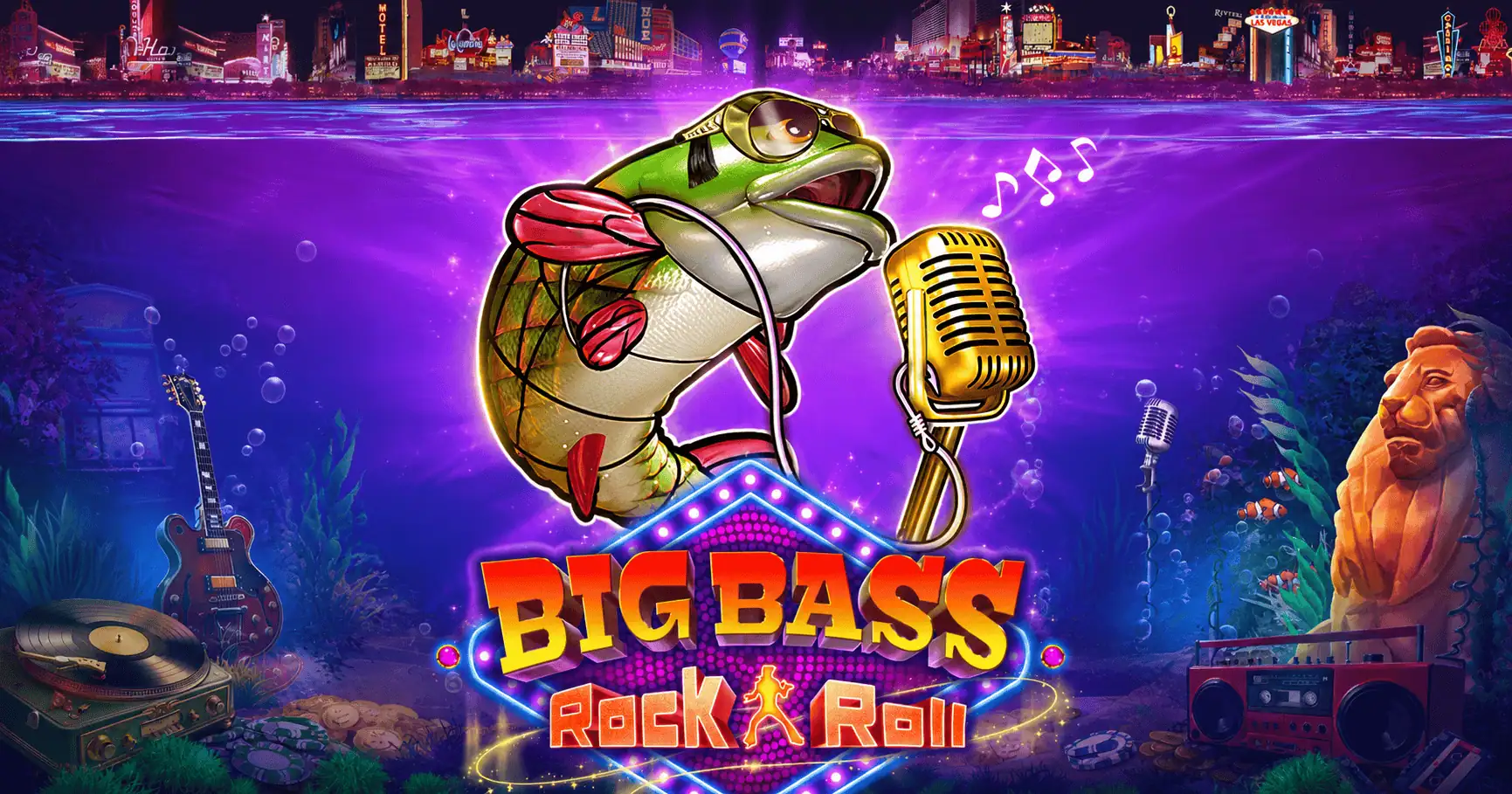Big Bass Rock and Roll Slot by Pragmatic Play Demo slot cover image