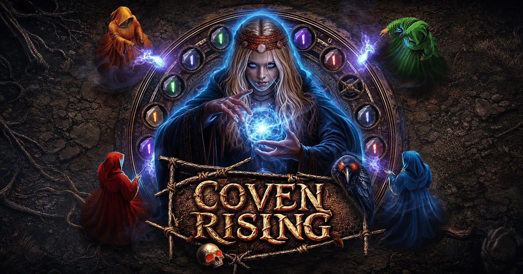 Coven Rising Slot Demo by Pragmatic Play slot cover image