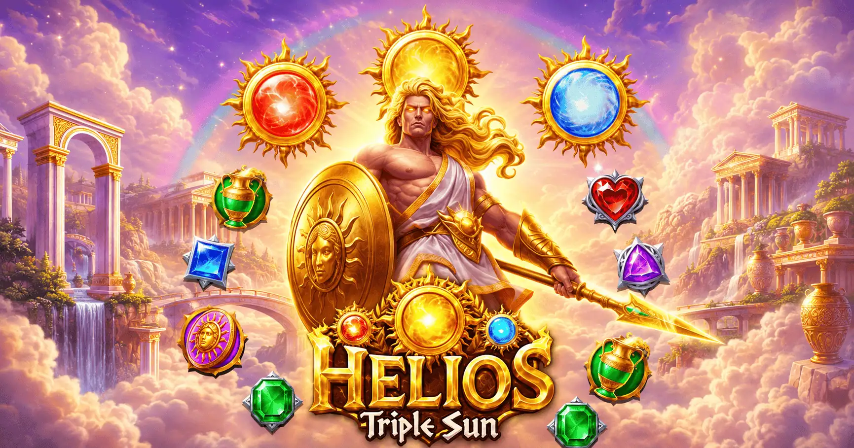 Helios Triple Sun Slot Demo by Pragmatic Play slot cover image