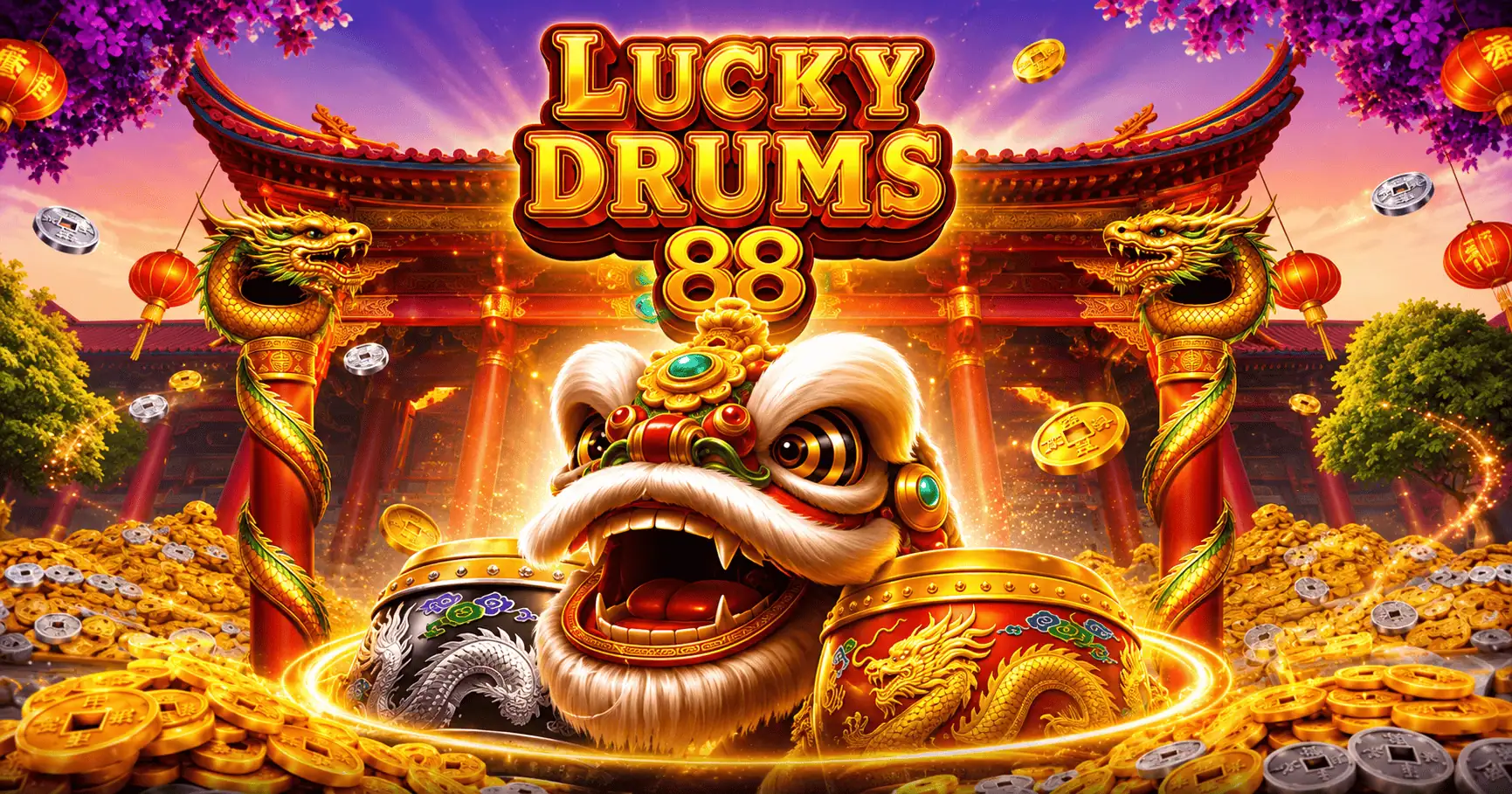 Lucky Drums 88 Slot Demo by Pragmatic Play slot cover image