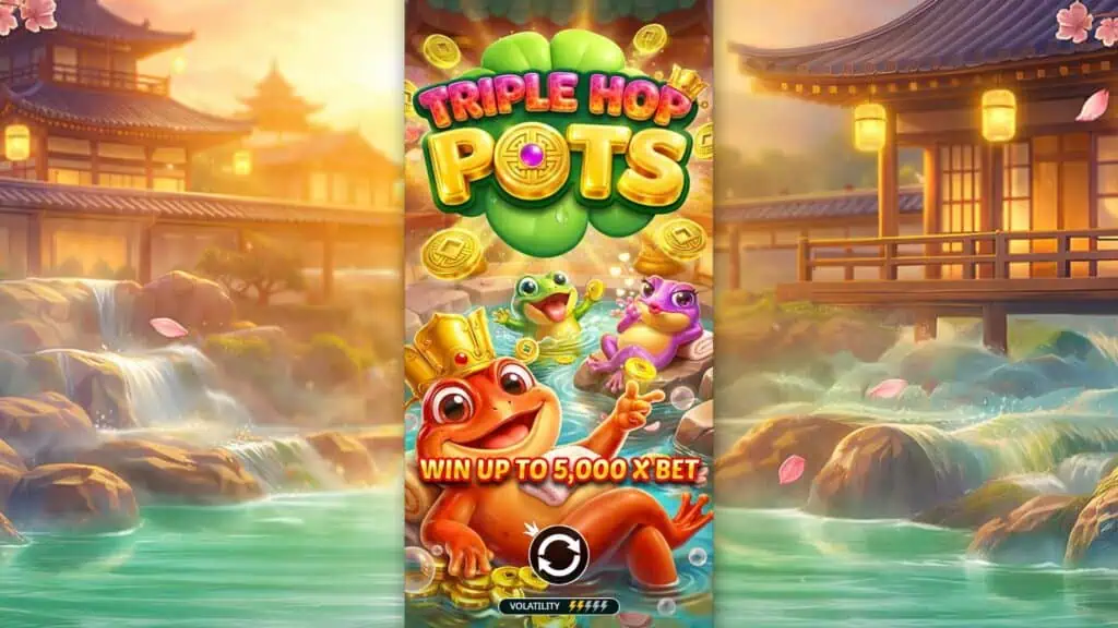 Pragmatic play triple hop pots intro screen