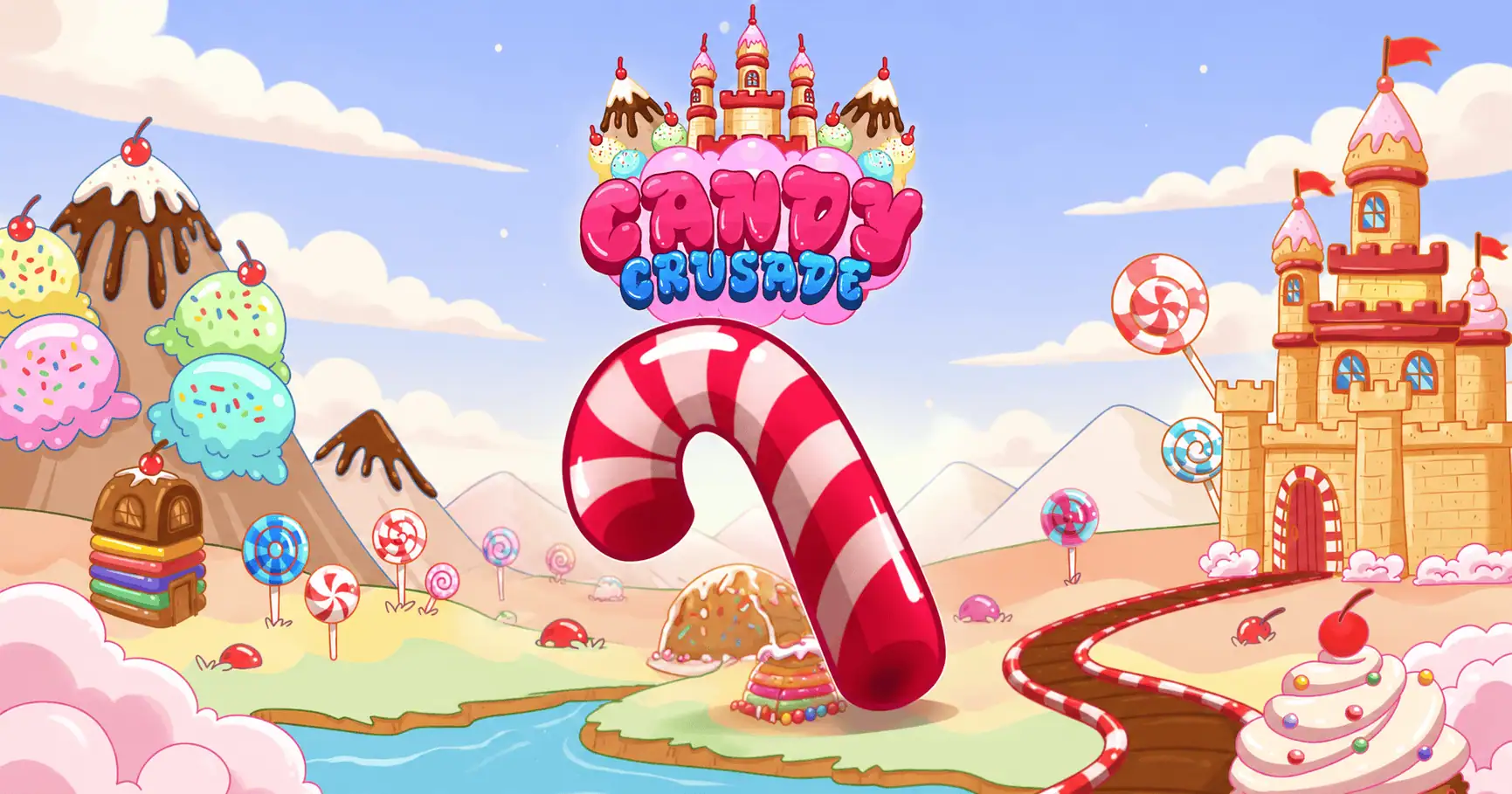 Candy Crusade Slot by Rabbit Gaming Demo slot cover image
