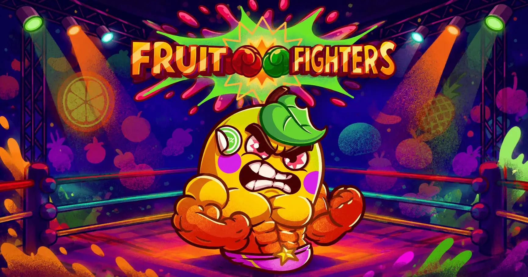 Fruit Fighters Slot by Rabbit Gaming Demo slot cover image