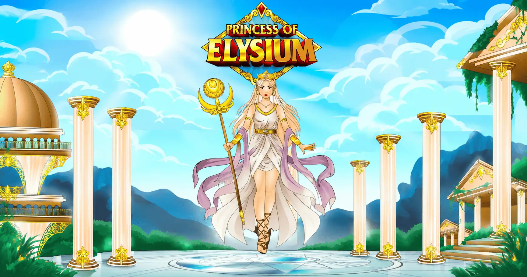 Princess of Elysium Slot by Rabbit Gaming Free Play slot cover image