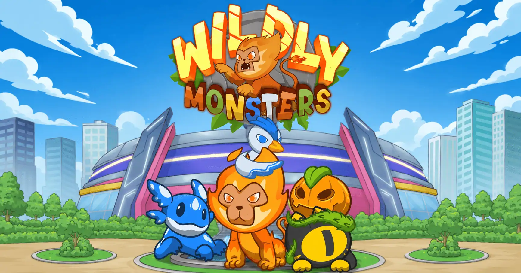Wildly Monsters Slot by Rabbit Gaming Demo slot cover image