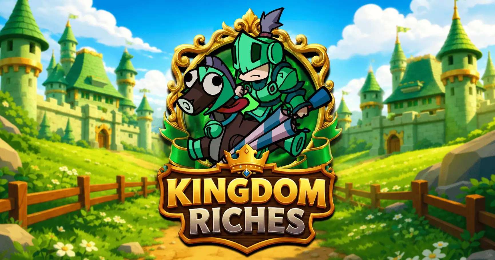 Kingdom Riches Slot by Shift Gaming Free Play slot cover image