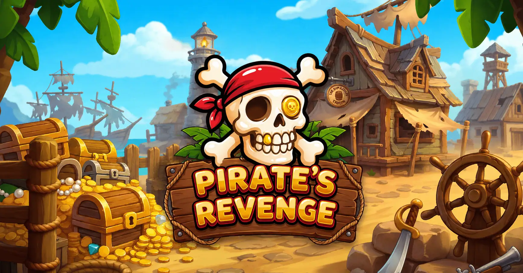 Pirates Revenge Slot by Shift Gaming Demo slot cover image