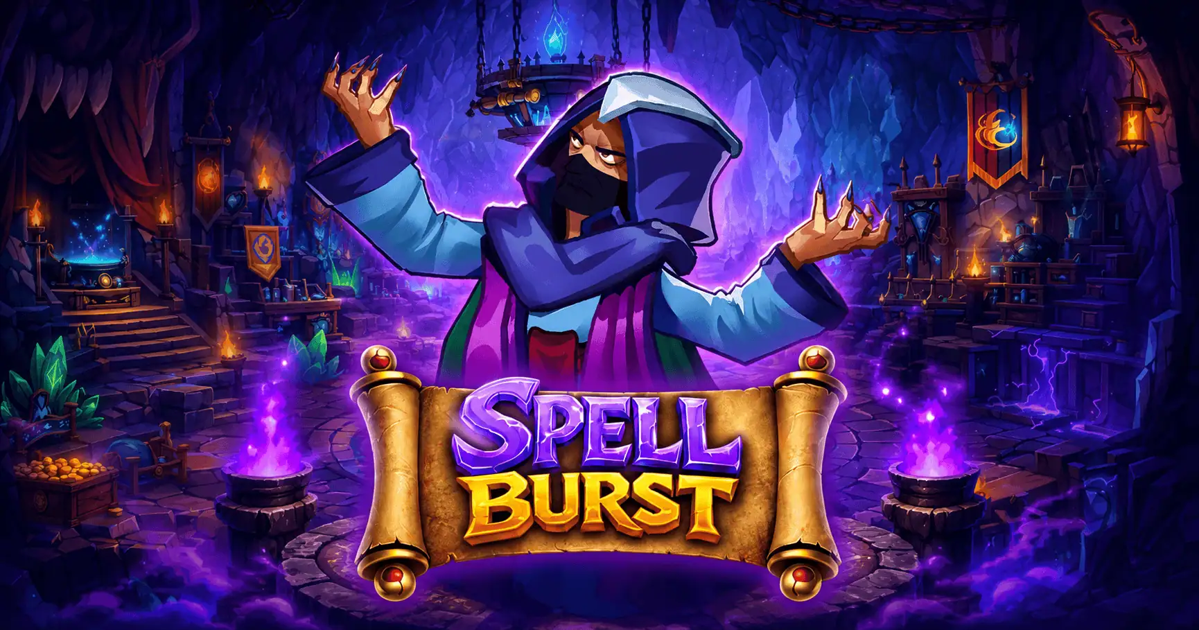 Spellburst Slot by Shift Gaming Free Play slot cover image