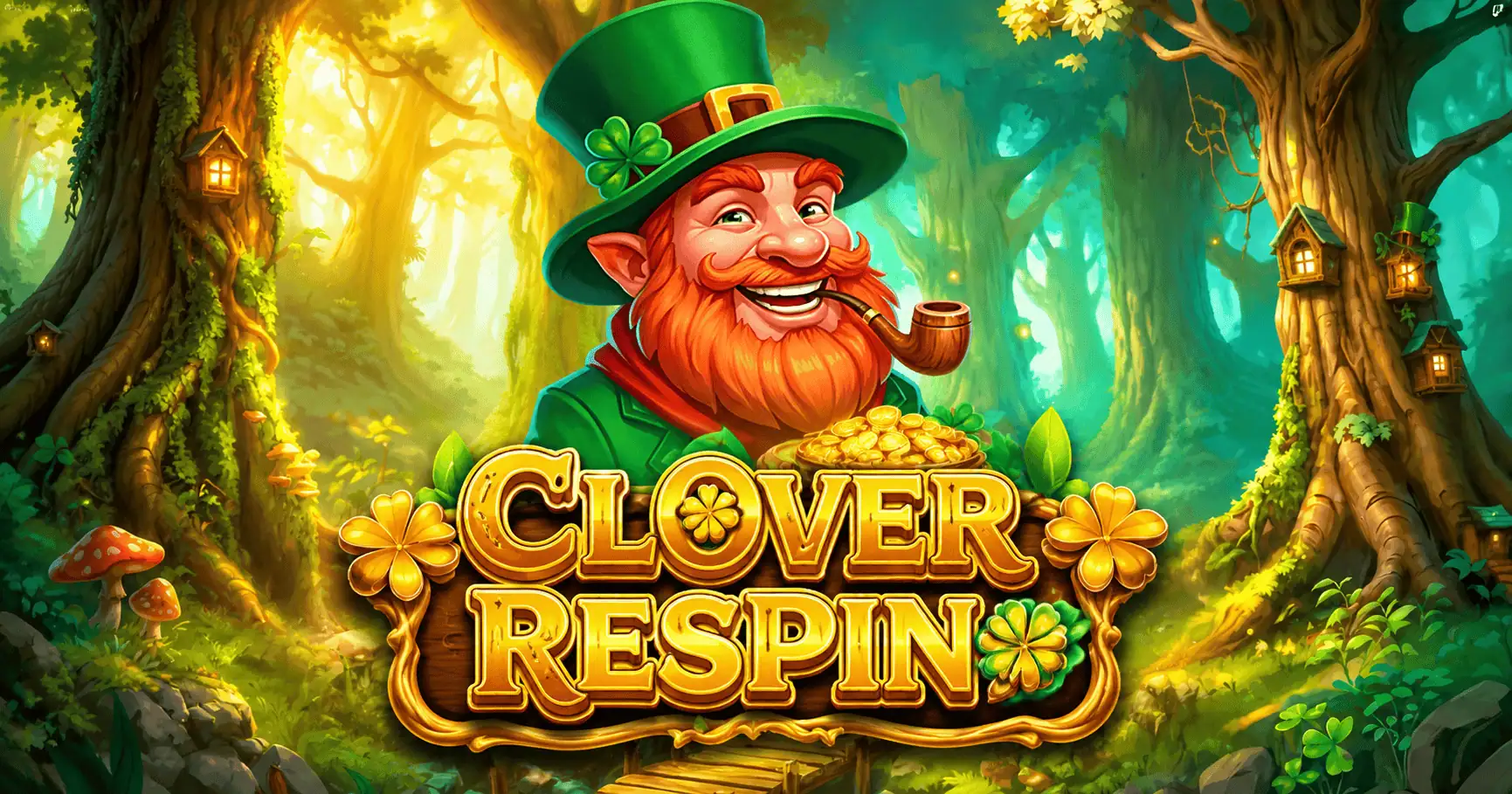 Clover Respin Slot by Sidequest Studios Demo slot cover image