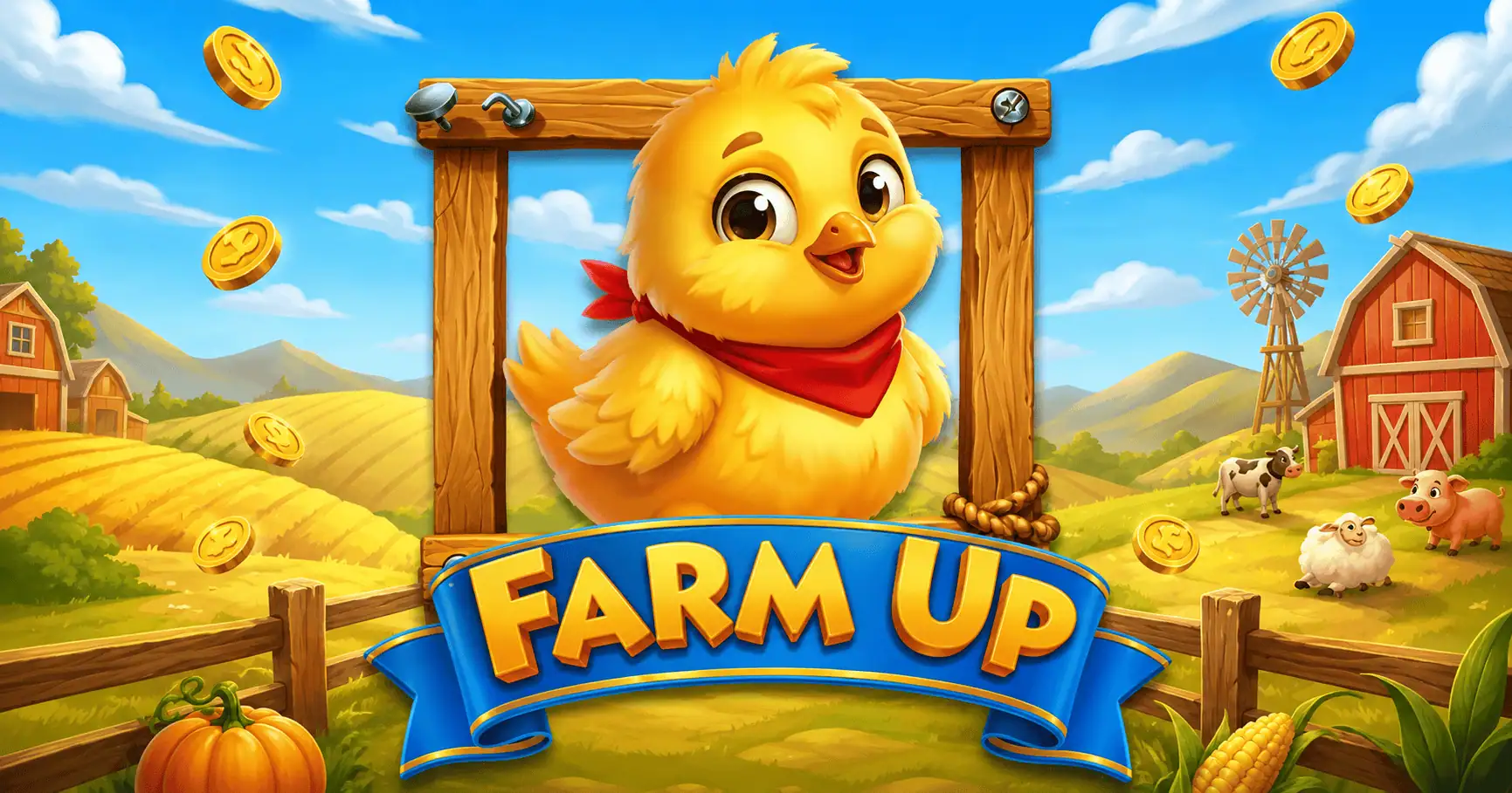 Farm Up Slot by Sidequest Studios Demo slot cover image