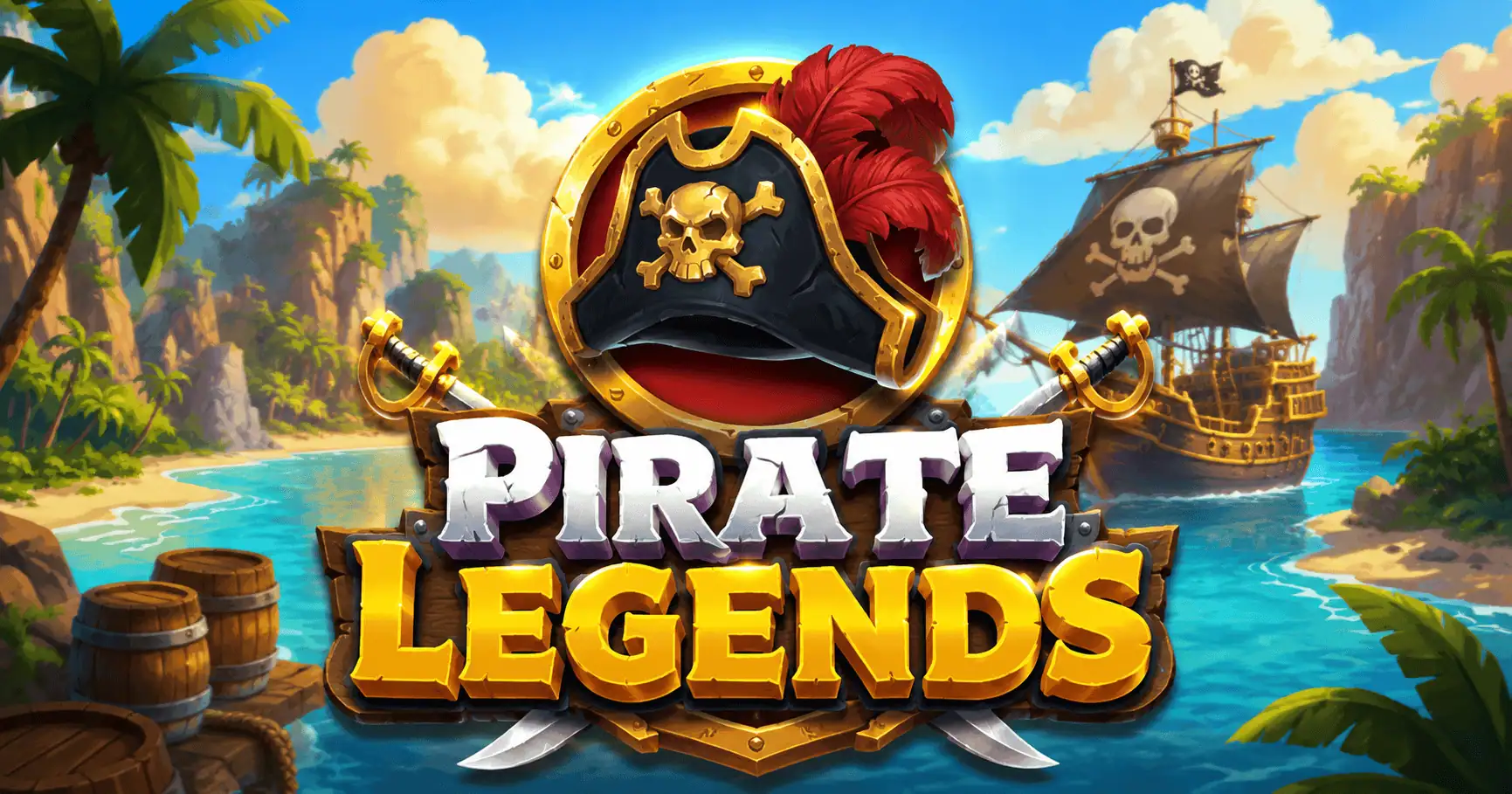 Pirate Legends Slot by Sidequest Studios Demo slot cover image