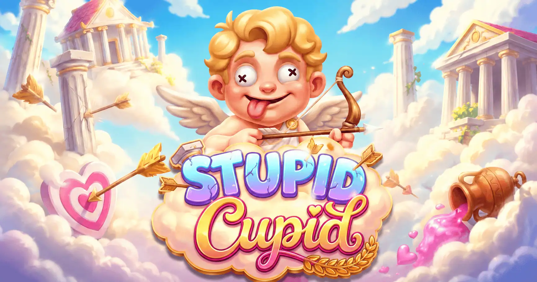 Stupid Cupid Slot by Sidequest Studios Demo slot cover image