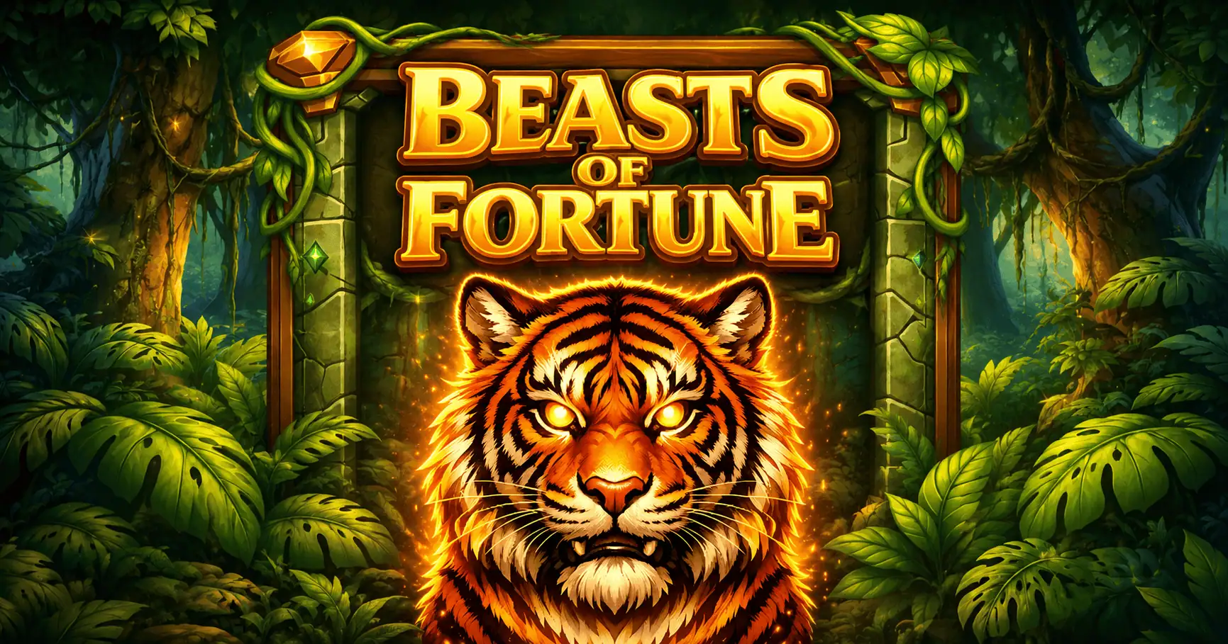 Beasts Of Fortune Slot by Spinova Demo slot cover image