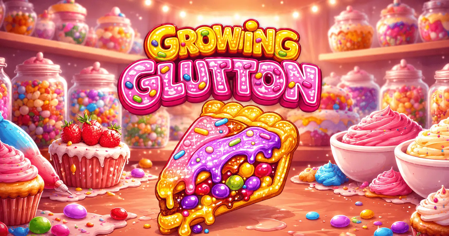 Growing Glutton Slot by Spinova Demo slot cover image
