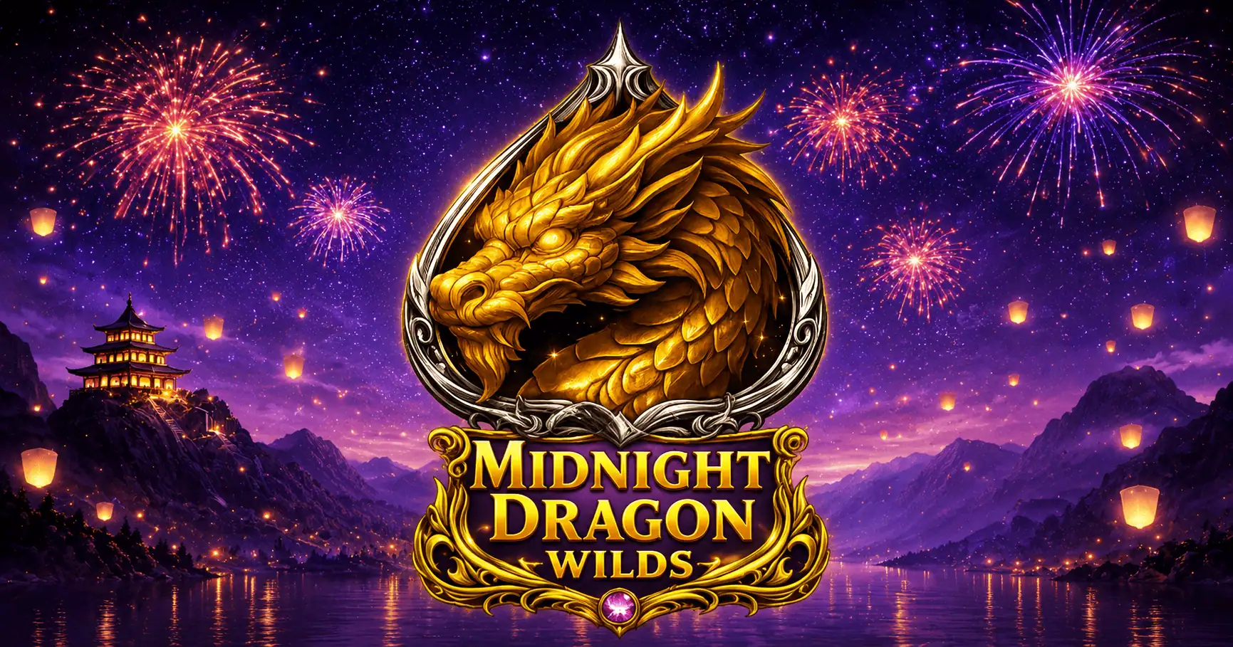 Midnight Dragon Wilds Slot by Spinova Free Play slot cover image