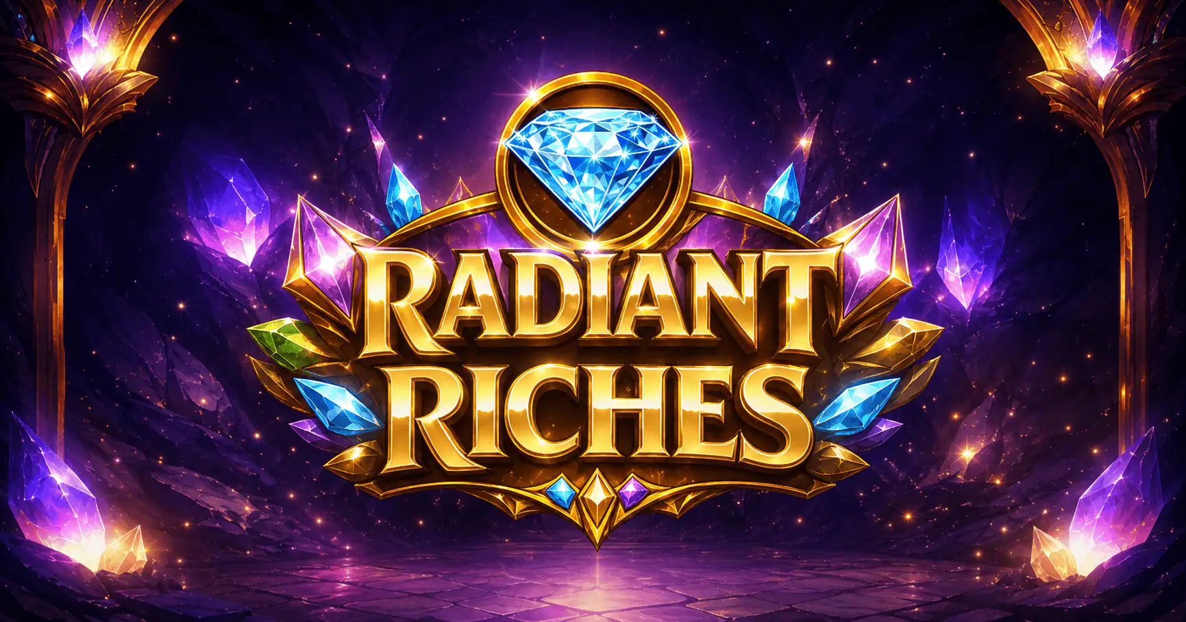 Radiant Riches Slot by Spinova Demo slot cover image