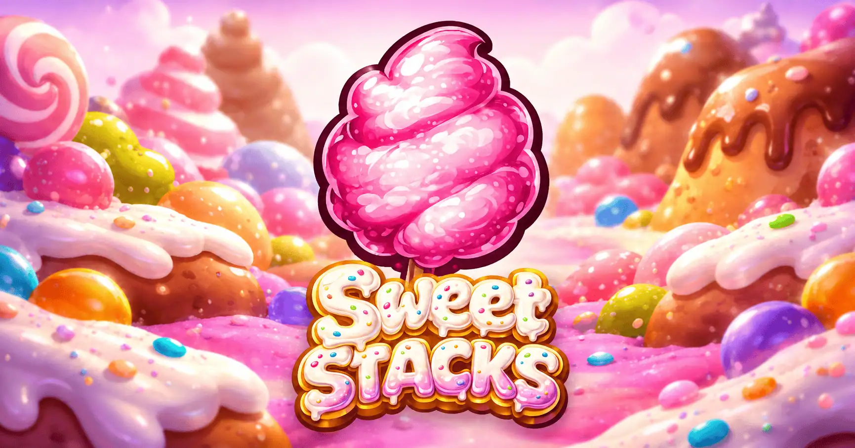 Sweet Stacks Slot by Spinova Demo slot cover image