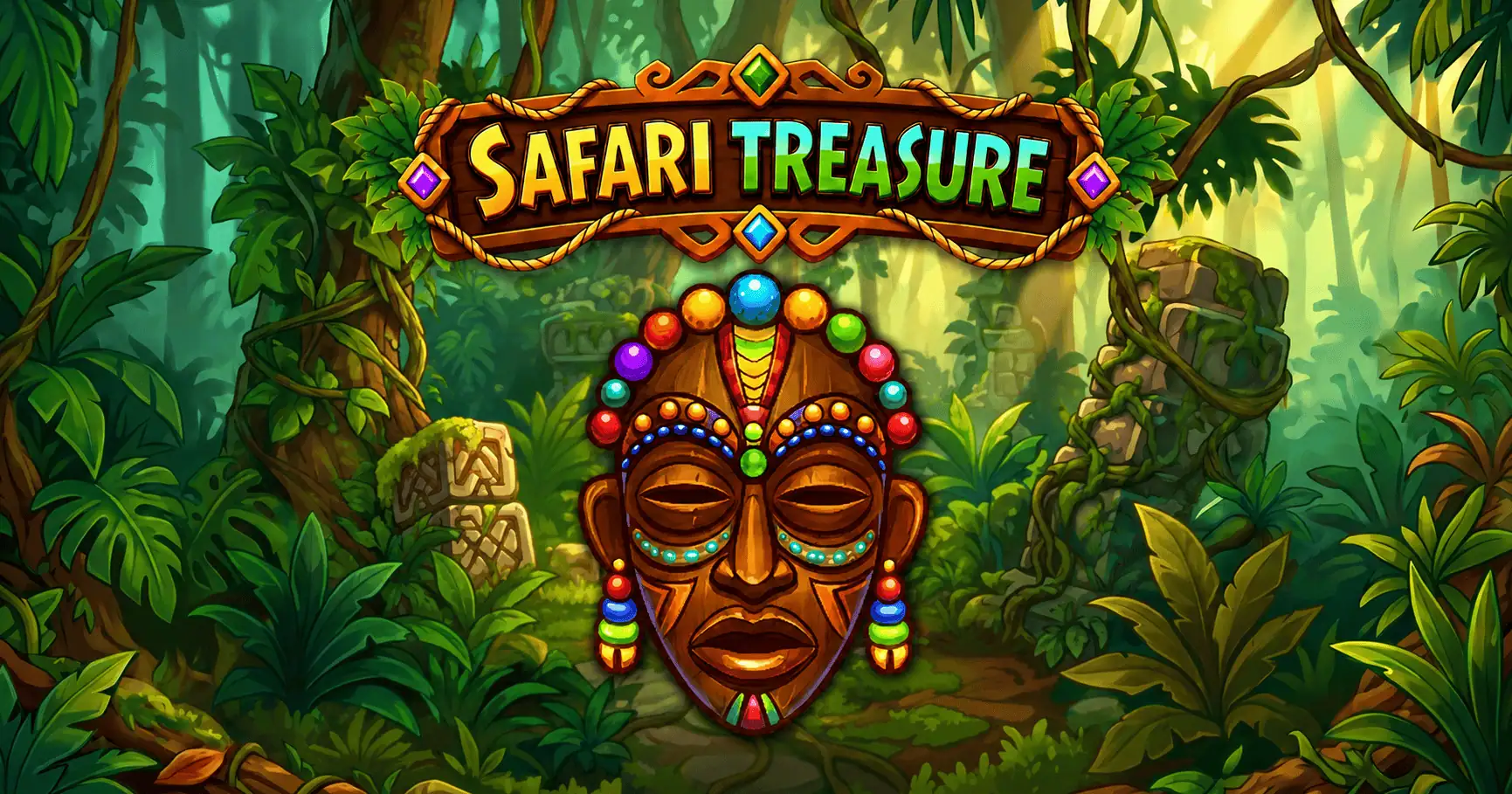 Safari Treasure Slot by Taptic Demo slot cover image