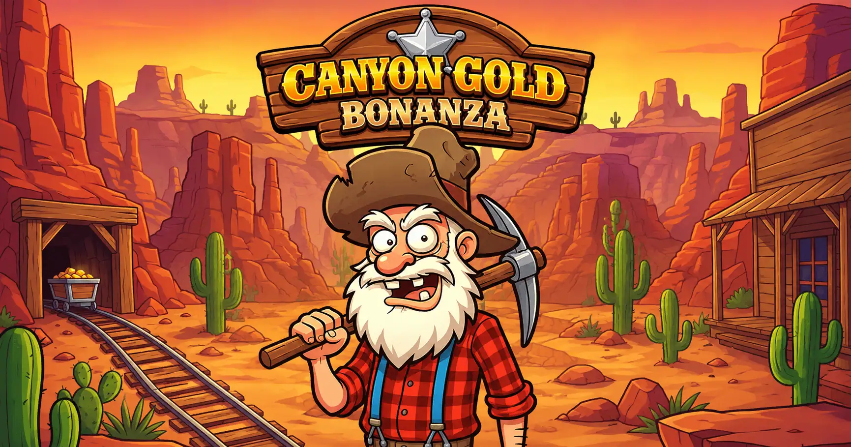 Canyon Gold Bonanza Slot by Titan Gaming Free Play slot cover image