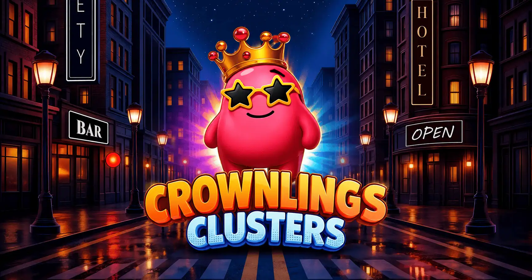 Crownlings Clusters Slot by Trusty Gaming Demo slot cover image