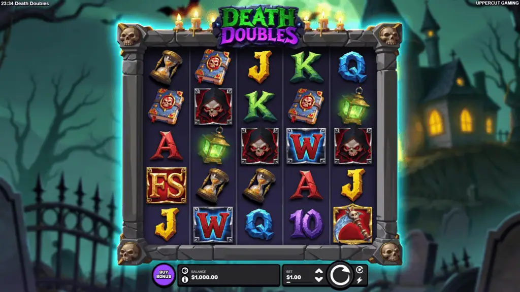 Uppercut death doubles slot game preview