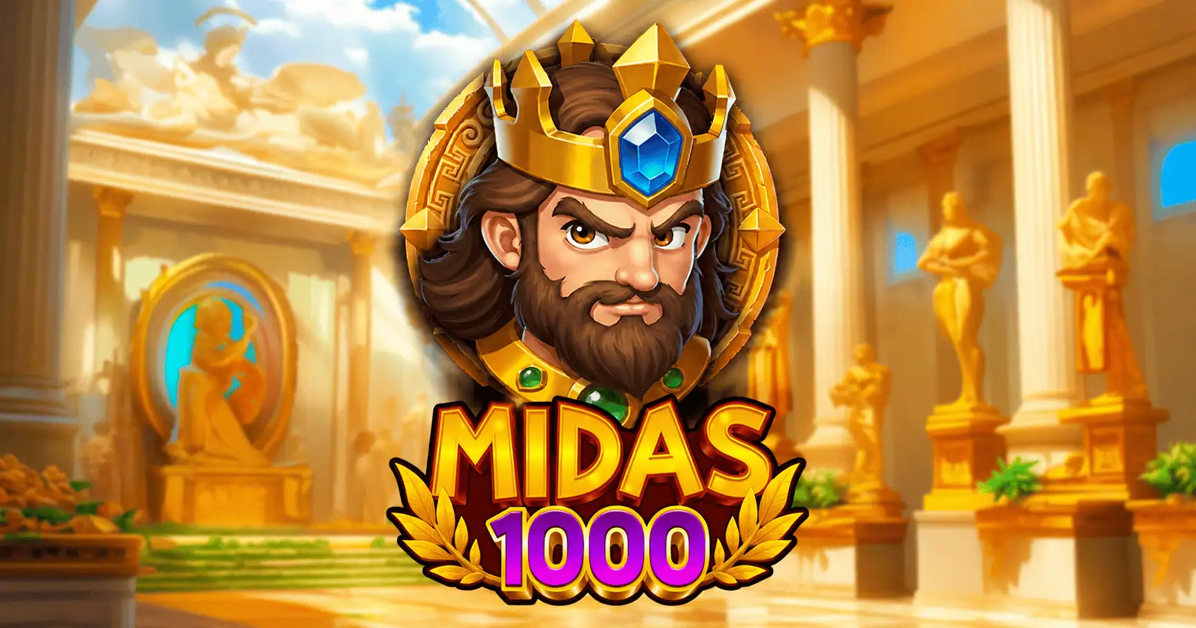Midas 1000 Slot by Uppercut Gaming Demo slot cover image