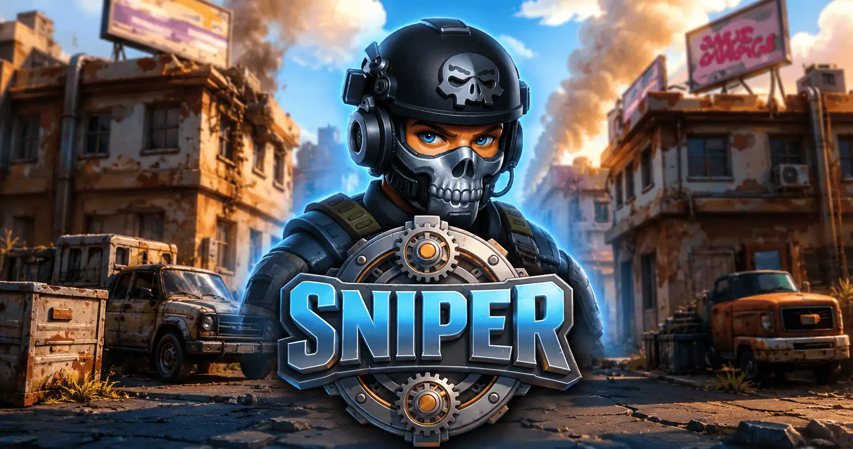 Sniper Slot by Uppercut Gaming Free Play slot cover image