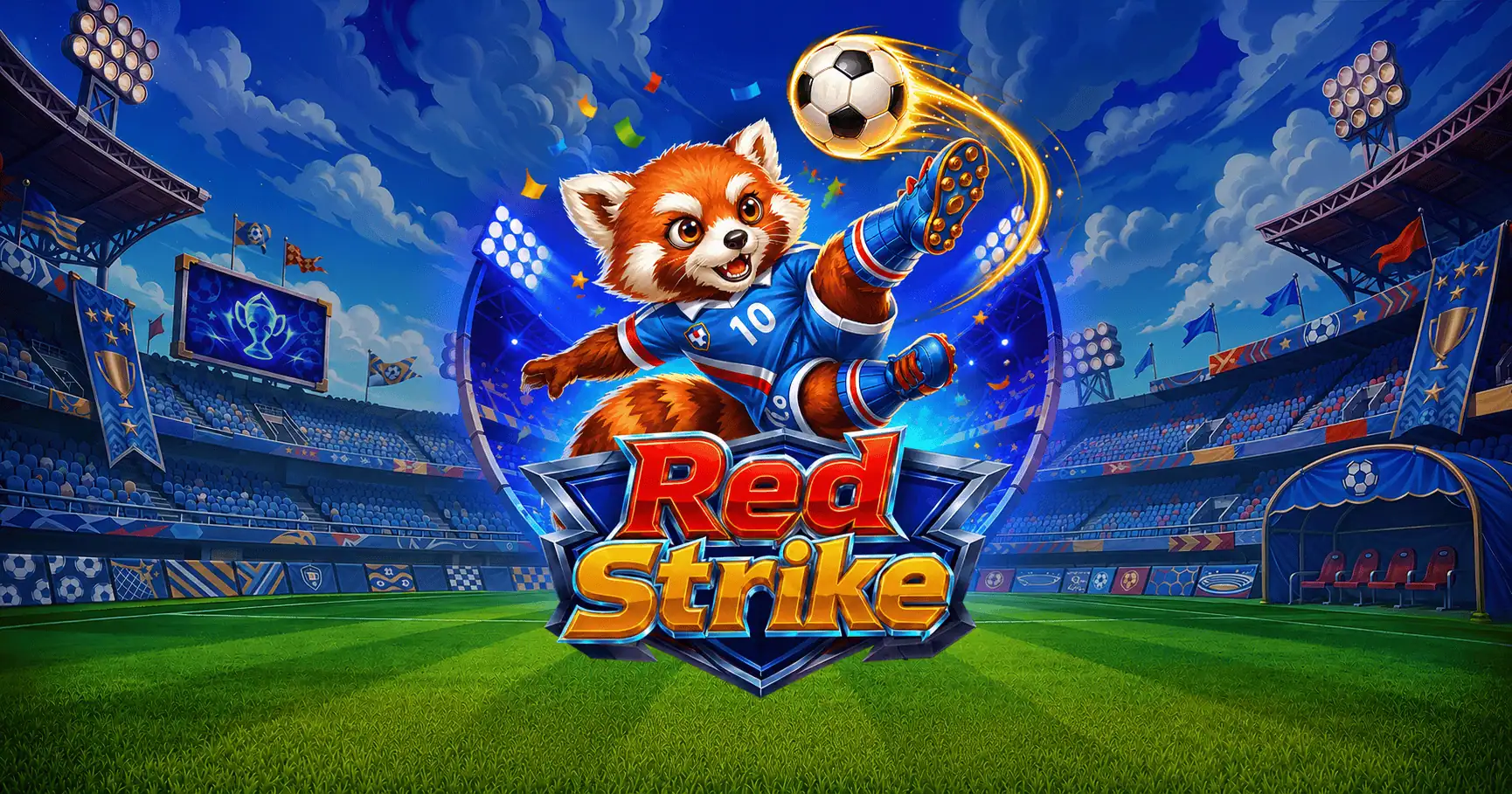 Red Strike Slot by Valkyrie Demo slot cover image