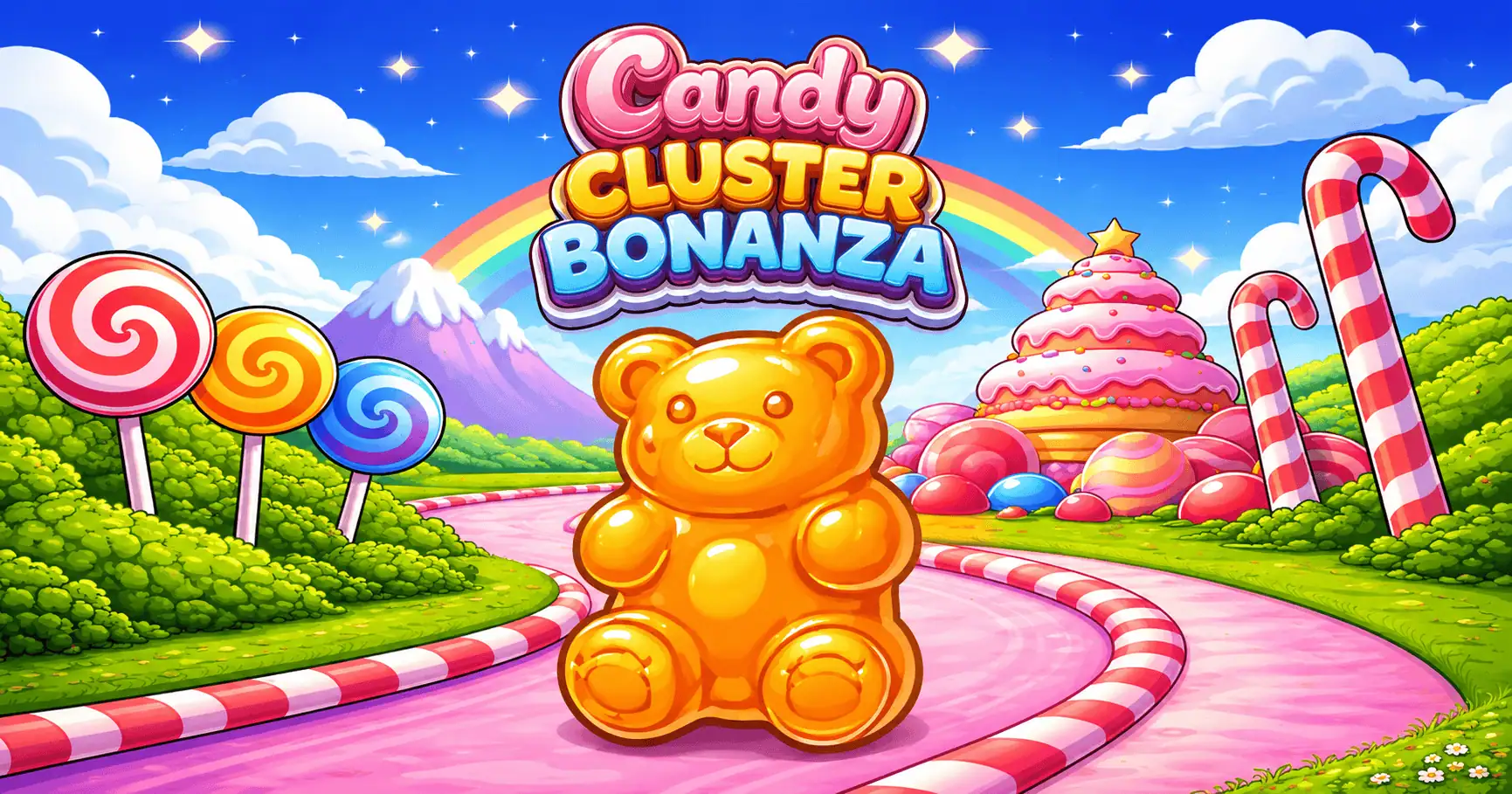 Candy Cluster Bonanza Slot by Zeroedge Studios Demo slot cover image