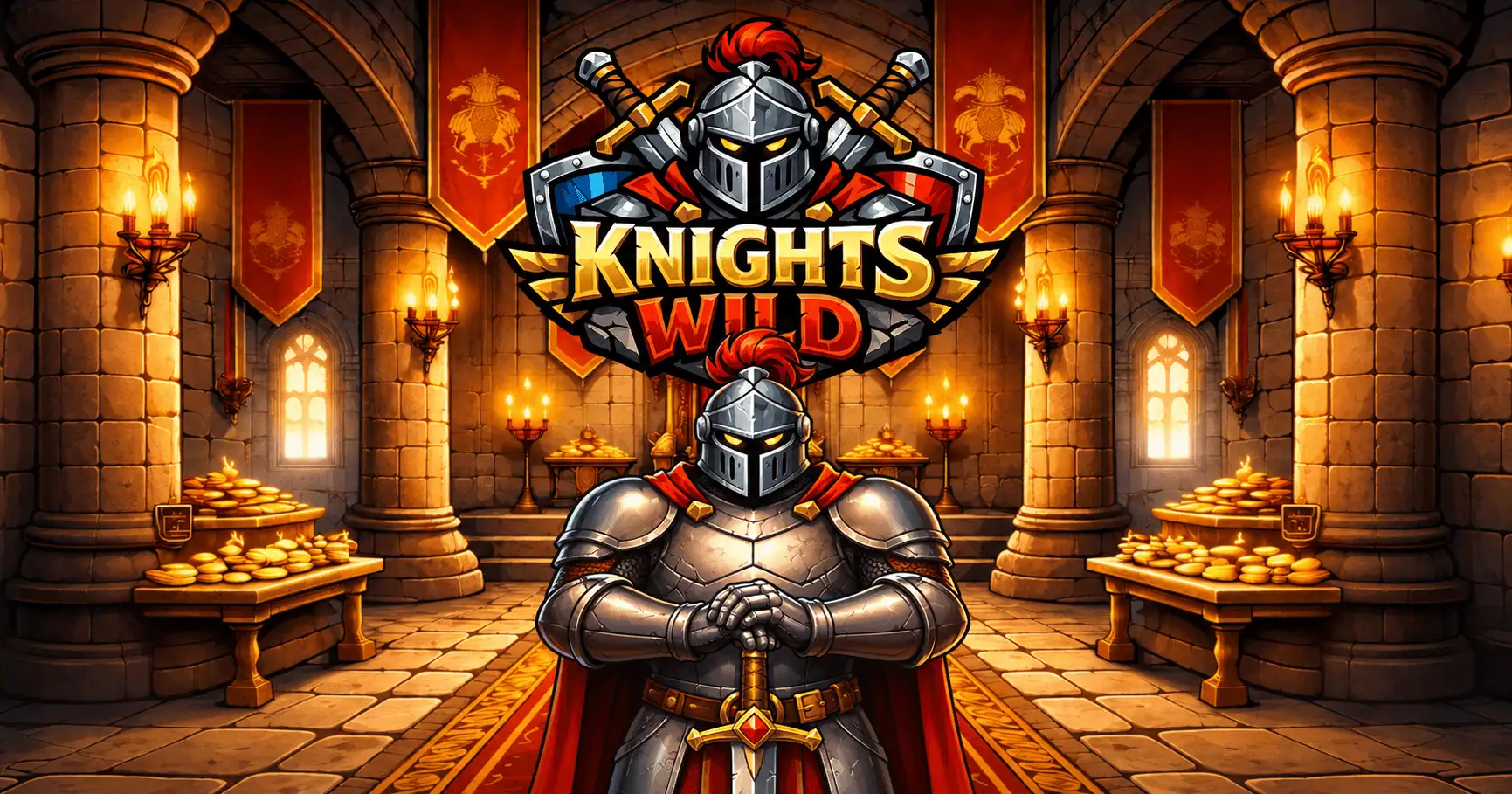 Knights Wild Slot by Zeroedge Studios Demo slot cover image
