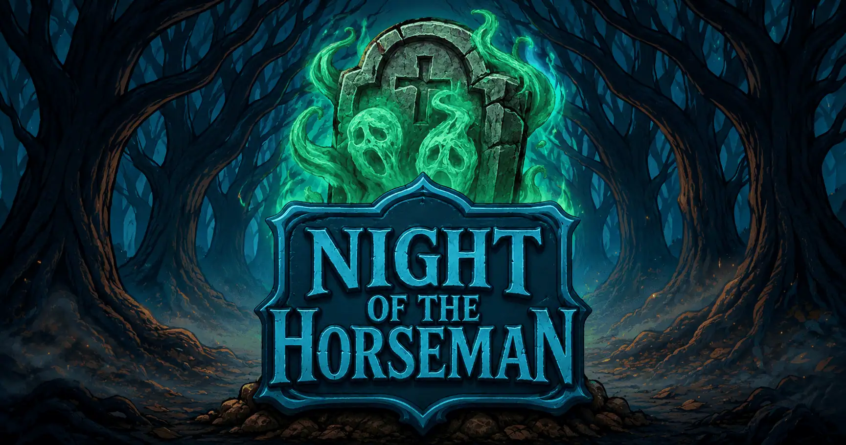 Night of the Horseman Slot by Zeroedge Studios Demo slot cover image