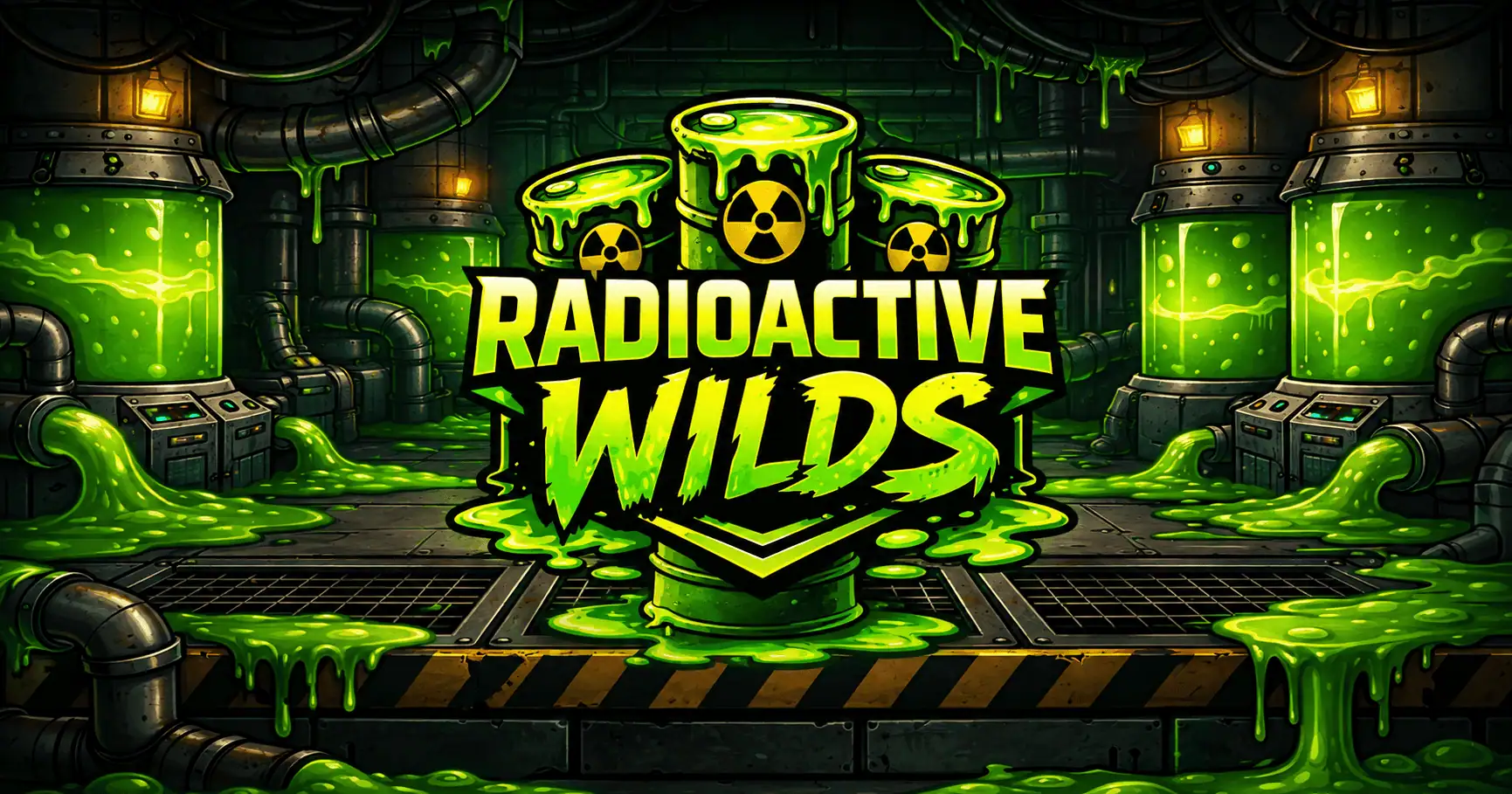 Radioactive Wilds Slot by Zeroedge Studios Demo slot cover image