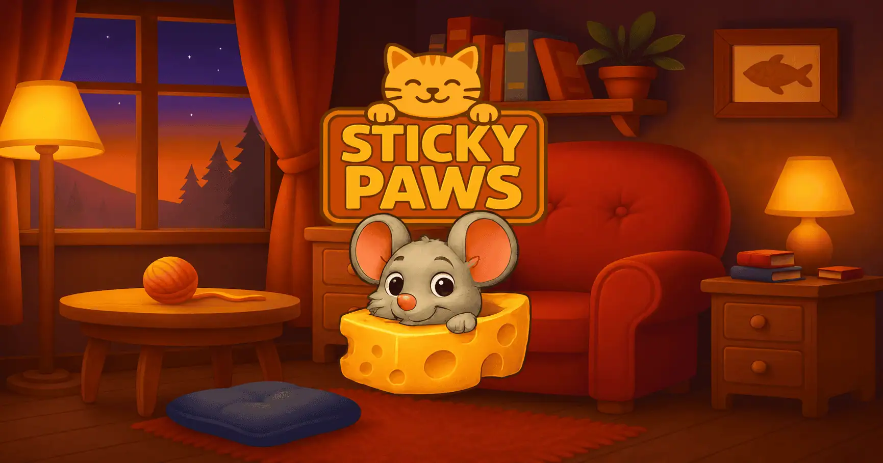 Sticky Paws Slot by Zeroedge Studios Demo slot cover image