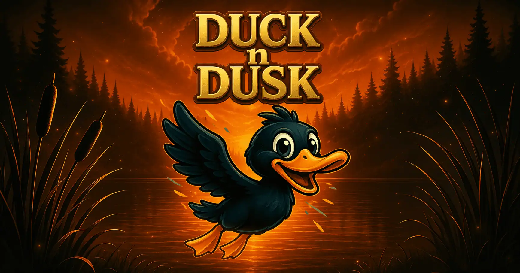 Duck N Dusk Slot by 1000 Lakes Studios Demo slot cover image