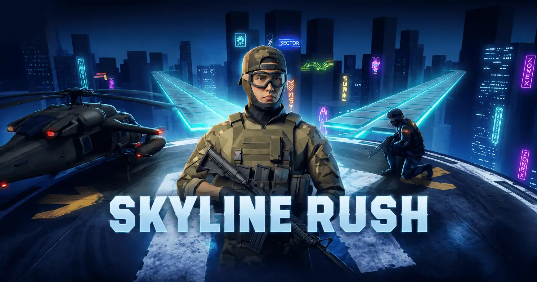 Skyline Rush Slot by 1000 Lakes Studios Free Play slot cover image