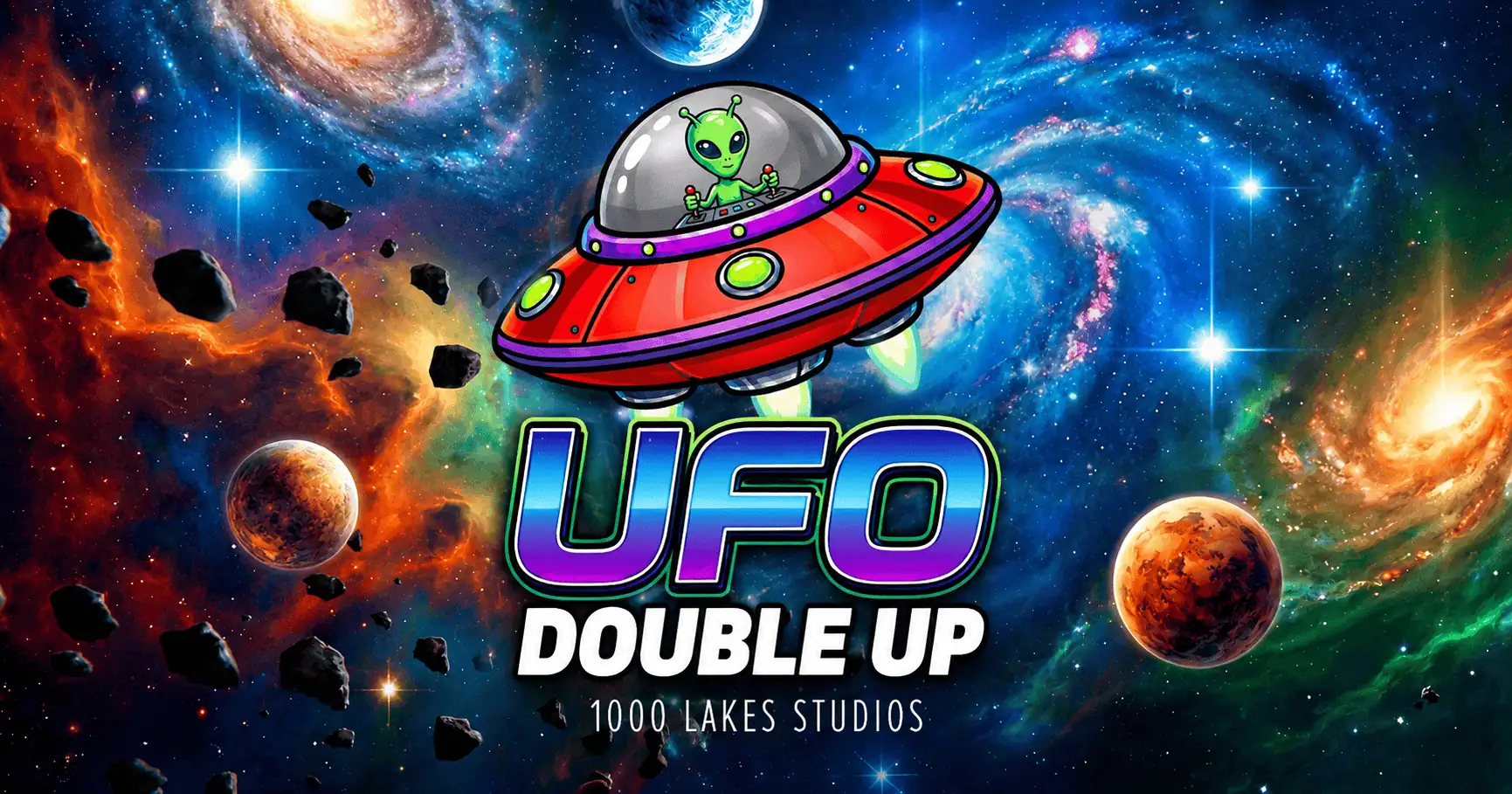 UFO – Double Up! Slot by 1000 Lakes Studios Demo slot cover image