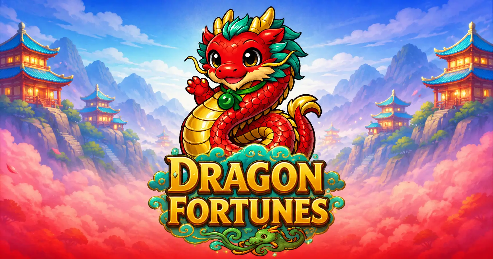 Dragon Fortunes Slot Demo by 111 Light Productions slot cover image