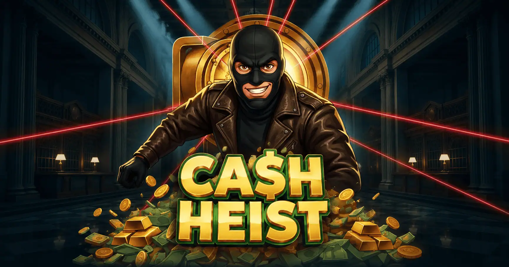 Cash Heist Slot by 1789 Studios Demo slot cover image