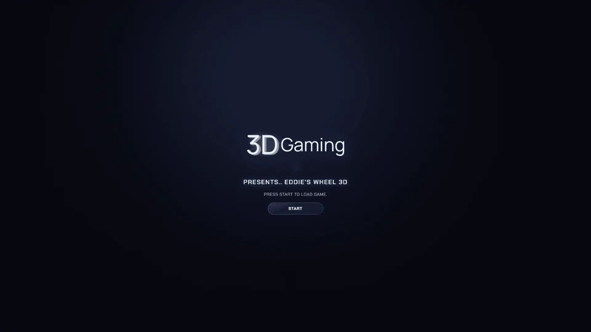 Eddies Wheel 3D slot intro screen